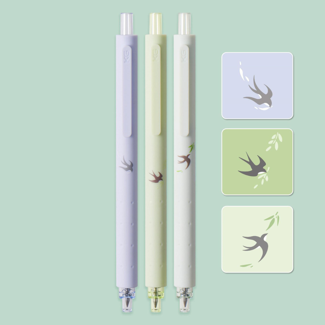 Rocket Swallow Gel Pen Set